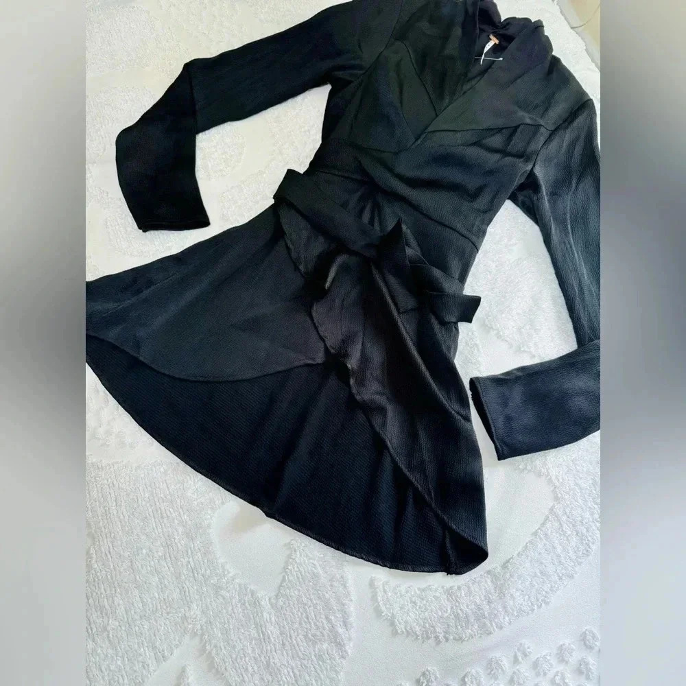 Free People Harley Wrap Top Size Small - Picture 6 of 8